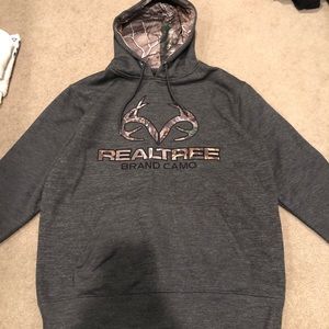 Gray and Camo Realtree Hoodie